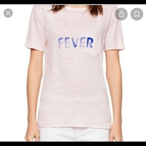Zadig & Voltaire pink fever tshirt
